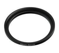 vhbw Bague d'adaptation de Filtre Step-Up de 48 mm vers 52 mm pour Objectif d'appareil Photo - Adaptateur, métal, Noir