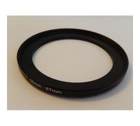 vhbw Bague d'adaptation de filtre Step-Up de 55 mm vers 67 mm pour objectif d'appareil photo - Adaptateur, métal, noir