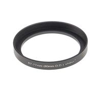 vhbw Bague d'adaptation de Filtre Step-Up de 67 mm vers 77 mm Compatible avec boîte Mate (Matte Box) 80 mm O.D. - Adaptateur, Aluminium, Noir-Mat