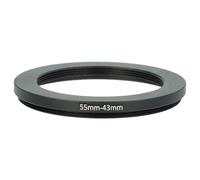 vhbw Bague d'adaptation Step-Down 55 mm vers 43 mm compatible avec Sony DT 35 mm F1.8 SAM (SAL35F18) appareil photo - Réducteur, métal
