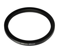 vhbw Bague d'adaptation Step-Down 55 mm vers 49 mm compatible avec Meyer-Optik-Görlitz F2/35 mm Figmentum appareil photo - Réducteur, métal