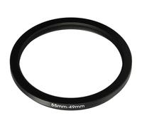 vhbw Bague d'adaptation Step-Down 55 mm vers 49 mm Compatible avec Pentax Appareil Photo - Réducteur, métal