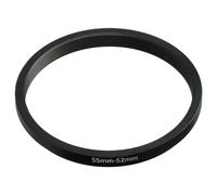 vhbw Bague d'adaptation Step-Down 55 mm vers 52 mm compatible avec Pentax HD DA 20-40 mm F2.8-4 ED Limited DC WR appareil photo - Réducteur, métal