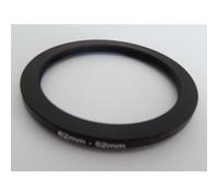 vhbw Bague d'adaptation Step-Down 62 mm vers 52 mm pour appareil photo - Réducteur, métal