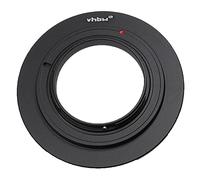 vhbw Bague d'inversion 67 mm Compatible avec Panasonic Lumix DMC-GX1, DMC-GM5, DMC-GM1 objectifs d'appareil Photo, Reflex numérique - Noir-Mat