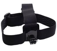 vhbw Bandeau frontal compatible avec GoPro Hero 3 + Plus Black Edition, 3 caméra d'action - Sangle serre-tête, inclus sac de transport noir