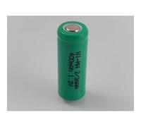 vhbw Batterie 2/3AAA NI-MH 400mAh (1.2V) Flattop pour la fabrication de modèles, éclairage solaire, téléphone, etc.