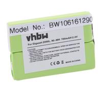 vhbw Batterie 700mAh (2.4V) pour téléphone sans fil compatible avec Siemens Pico comme BC101590, 106483, 7M2BZ, et plus...