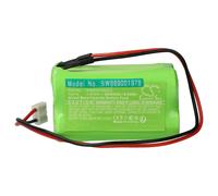 vhbw Batterie compatible avec ABM AMD008(SC), 003(013), (SC), AMC003(SC), AKD003(SC) éclairage d'issue de secours (2000mAh, 4,8V, NiMH)