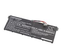 vhbw Batterie Compatible avec Acer Aspire 3 A315-21-63F1, A315-21-66HG, A315-21-66N1 Ordinateur Portable Notebook (4 750mAh, 7,7V, Li-polymère)