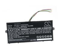 vhbw Batterie compatible avec Acer Swift 5 SF514-52T-51MV, 5 SF514-52T-52ZU ordinateur portable Notebook (4650mAh, 7,7V, Li-polymère)