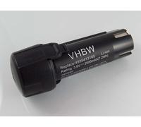 vhbw Batterie compatible avec AEG 413184, SL 3.6, SE 3.6 outil électrique (2000 mAh, Li-ion, 3,6 V)