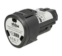 vhbw 1x Batterie compatible avec AEG BBH12, BBS 12C, BLL12C, BLL 12C, BS12C, BS 12C, BS12C2 outil électrique (2000 mAh, Li-ion, 12 V)