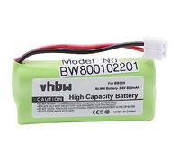 vhbw Batterie Compatible avec AEG Dolphy téléphone Fixe sans Fil (800mAh, 2,4V, NiMH)