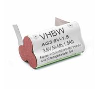 vhbw Batterie Compatible avec AEG Electrolux Junior 2.0 aspirateur (1500mAh, 3,6V, NiMH)
