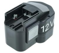 vhbw Batterie Compatible avec AEG WBE2E 12, SB2E 12, BS2E 12T, Best 12X, Best 12BBPB, BDSE 12T Outil électrique (1500 mAh, NiMH, 12 V)