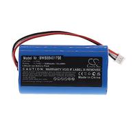 vhbw Batterie Compatible avec Albrecht DR 860, DR 855, DR860, DR855 Radio (5200mAh, 3,7V, Li-ION)