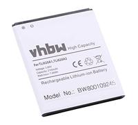 vhbw Batterie Compatible avec Alcatel One Touch Pop Star 4G Dual SIM, Pop 3, Pop S3, Pop Star téléphone Portable (2100mAh, 3,8V, Li-ION)