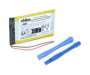 vhbw Batterie Compatible avec Apple iPod 1re génération | 10GB M8709LL/A, 10GB M8737LL/A lecteur de musique MP3 (1600mAh, 3,7V, Li-polymère)