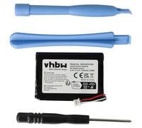 vhbw Batterie Compatible avec Apple iPod Photo 60GB M9830DK/A, 60GB M9830FD/A Lecteur de Musique MP3 (750mAh, 3,7V, Li-ION)