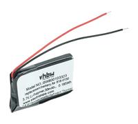 vhbw Batterie Compatible avec Apple IPod Shuffle 5th Generation, A1373 Lecteur de Musique MP3 (50mAh, 3,7V, Li-polymère)
