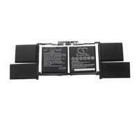 vhbw batterie compatible avec Apple Macbook Pro 15 inch Touch Bar A1990(EMC 3215) laptop (7300mAh, 11,4V, Li-Polymère, noir)