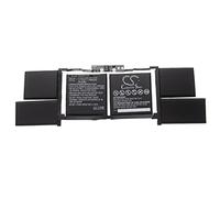 vhbw Batterie Compatible avec Apple Macbook Pro 15 inch Touch Bar A1990(EMC 3359) Ordinateur Portable (7300mAh, 11,4V, Li-polymère)