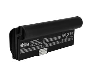 vhbw Batterie Compatible avec ASUS Eee PC 901, 901 Go, 904, 904HD, 1000, 1000H, 1000H Go, 1000HA, 1000HD, 1000HE, 1000HG Ordinateur Portable (6600mAh, 7,4V, Li-ION) - Noir