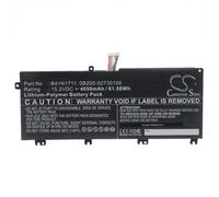 vhbw Batterie compatible avec Asus TUF FX705GM-EW101T, FX705GM-EW116, FX705GM-EW135 ordinateur portable Notebook (4050mAh, 15,2V, Li-polymère)