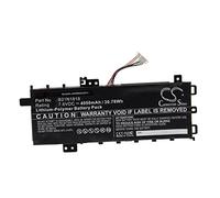 vhbw Batterie Compatible avec ASUS X712FA-GC102T, X712FB, X712FB-AU116T, X712FB-BX016T Ordinateur Portable Notebook (4050mAh, 7,6V, Li-polymère)