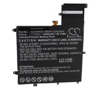 vhbw Batterie compatible avec Asus ZenBook Flip S UX370UA-C4372T, UX370UA Laser Labe ordinateur portable (4950mAh, 7,7V, Li-polymère)