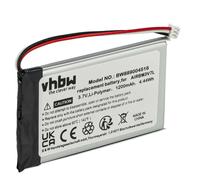 vhbw Batterie compatible avec Autec Air A8, A6, A4 opérateur télécommande industrielle (1200mAh, 3,7V, Li-polymère, sans boîtier)