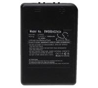 vhbw Batterie compatible avec Autec DJM, AJM, AJR, AJS, Air, Air Dynamic, DJL opérateur télécommande industrielle (1400mAh, 7,4V, Li-ion)