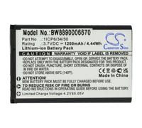 vhbw Batterie compatible avec Babymoov Touch Screen A014407 moniteur bébé, babyphone (1200mAh, 3,7V, Li-ion)