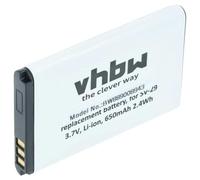 vhbw Batterie Compatible avec Babymoov Touch Screen A014407 téléphone Portable (650mAh, 3,7V, Li-ION)