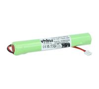 vhbw Batterie Compatible avec Baes Kaufel 2 KRMT 15/51 | éclairage d'issue de secours (1700mAh, 2,4V, NiMH, avec câble) avec câble de raccord