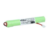 vhbw Batterie compatible avec BAES Kaufel 2 KRMT 15/51 éclairage d'issue de secours (1700mAh, 2,4V, NiMH, avec câble) avec câble de raccord