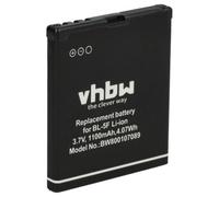 vhbw Batterie Compatible avec Bea-fon S30, S31, S31 EU001B, SL652A, SL652AD, SL652AF, SL660 Smartphone (1100mAh, 3,7V, Li-ION)