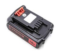vhbw Batterie compatible avec Black & Decker BDCDD186K, BDCDD18N, BDCDS18, BDCF18, BDCH188N outil électrique (2000mAh Li-ion 18 V)