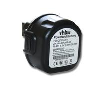 vhbw Batterie Compatible avec Black & Decker FS9661FK, FS96, CD9602K, FS432, CD961, CD9602SB, CD960K, FSB96 Outil électrique (3000 mAh, NiMH, 9,6 V)