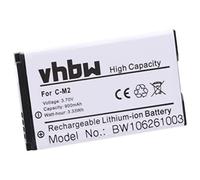 vhbw 1x Batterie Compatible avec Blackberry 8100, 8110, 8100 Pearl, 8100c, 8100r Tablette Notepad PDA Assistant Personnel (900mAh, 3,7V, Li-ION)