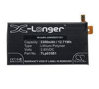 vhbw Batterie Compatible avec Blackberry BBF100-8, BBF100-9, KEY2 Smartphone (3300mAh, 3,85V, Li-polymère)