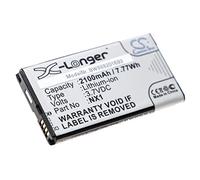 vhbw Batterie Compatible avec Blackberry Q10 LTE, Q10 LTE SQN100-1, Q10 Smartphone (2100mAh, 3,7V, Li-ION)