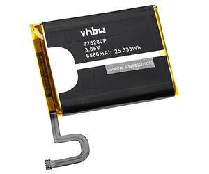 vhbw Batterie Compatible avec Blackview BV6800, BV6800 Pro Smartphone (6580mAh, 3,85V, Li-ION) + Outils