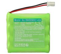 vhbw Batterie compatible avec BMW F30 330i B48 2.0L, F30 330e iPerformance B48 2.0L transmetteur de localisation d'urgence (900mAh, 4,8V, NiMH)