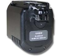 Batterie NI-MH 3000mAh 24V en noir - black pour BOSCH 0 611 260 539, 11225VSR, 11225VSRH, GBH 24VFR, GBH 24VRE, remplace 2 607 33…