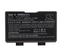 vhbw Batterie compatible avec Bosch HFE-165, HFE-455, HFE-85, HFG radio talkie-walkie (1200mAh, 4,8V, NiMH)