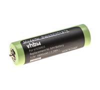 vhbw batterie compatible avec Braun 150, 195s, 3000, 3000BT, 300BT, 3010BT, 3010s, 3020 rasoir tondeuse à cheveux (1800mAh, 1,2V, NiMH)