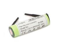 vhbw Batterie compatible avec Braun 5477, 5478, 5479, 5483, 5485, 5491, 5501, 5502, 5503 brosse à dents électrique (2500mAh, 1,2V, NiMH)