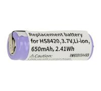 vhbw Batterie Compatible avec Braun Oral-B Smart 6, Genius 6000, Genius 8000, Genius 9000 Rasoir Tondeuse électrique (650mAh, 3,7V, Li-ION)